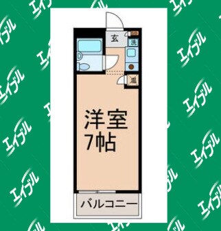 間取り図 名鉄常滑線・空港線/豊田本町駅 徒歩8分 2階 築37年