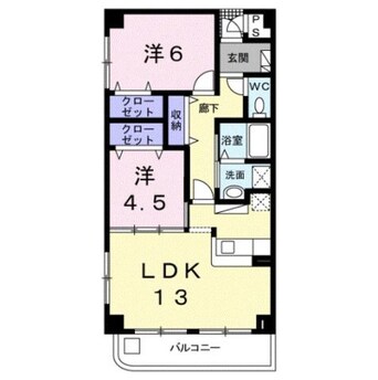 間取図 ヒルズ向イ山