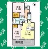 Chouette　A棟 2LDKの間取り