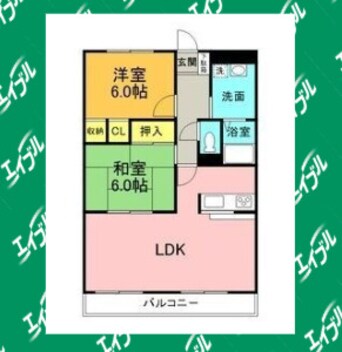 間取図 グランドヒルズ神の倉