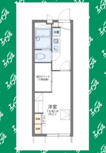 間取図 レオパレスＫＩＲＩＤＯ