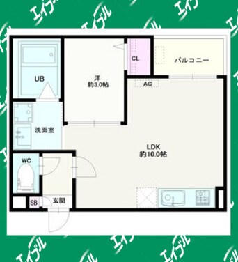 間取図 Jack odakaⅨ