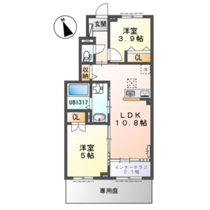 間取図 ミレーレ