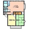 名鉄河和線/住吉町駅 徒歩10分 2階 築33年 2LDKの間取り