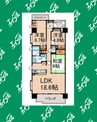 名古屋市営地下鉄東山線/今池駅 徒歩5分 6階 築29年 3LDKの間取り
