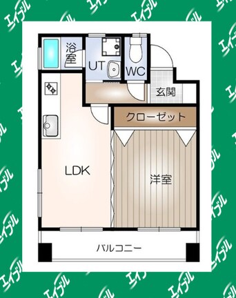 間取図 シーズンコート名駅