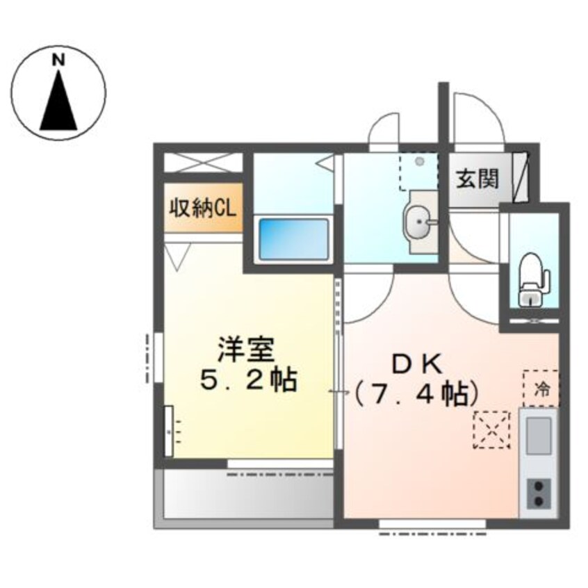 間取図 プレザンス・カメリア