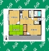 コーポ桜見台 3DKの間取り