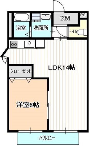 間取図 ニューハイツエクセレント