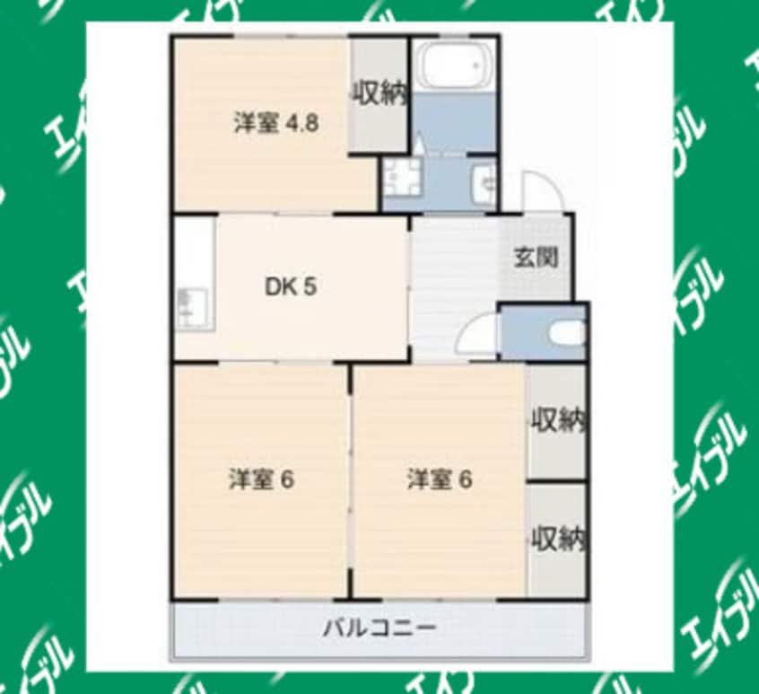 間取図 湫マンション