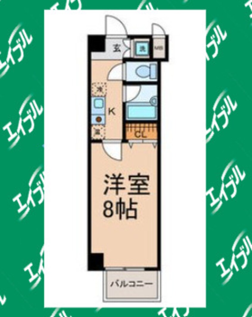 間取図 名古屋市営地下鉄東山線/藤が丘駅 徒歩11分 3階 築31年