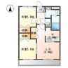ノーヴァ２１ 2LDKの間取り
