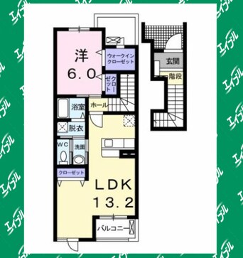 間取図 ＥＭＥＲＡＬＤ　Ⅰ