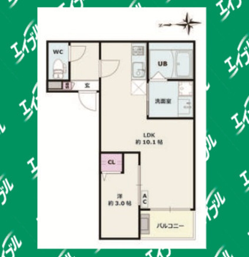 間取図 Jack tayaⅡ