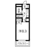 名鉄河和線/阿久比駅 徒歩14分 2階 築22年 1Kの間取り