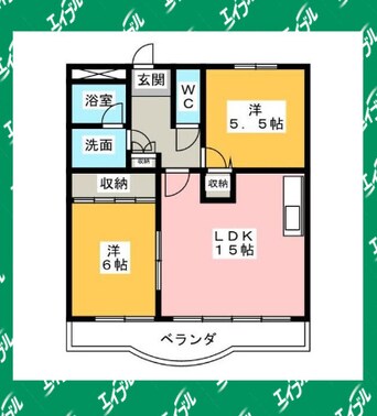 間取図 サンモールⅢ