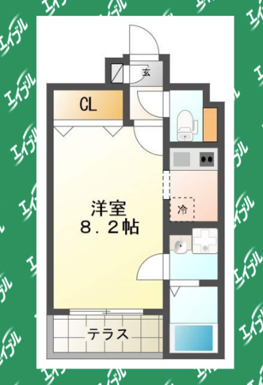間取図 東海道本線/金山駅 徒歩5分 1階 築6年