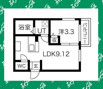 間取り図 プリシェール笠寺