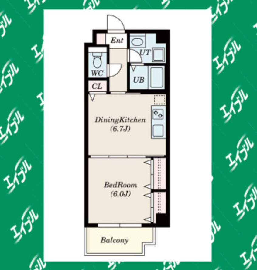 間取図 センチュリーパーク新川1番館