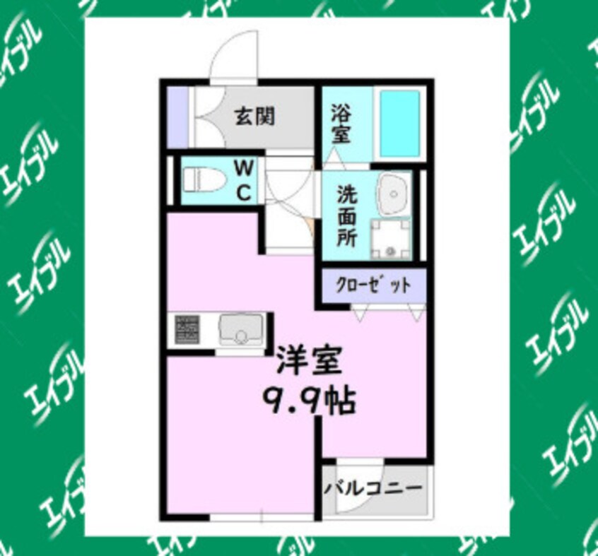 間取図 エムズハウス鳴海