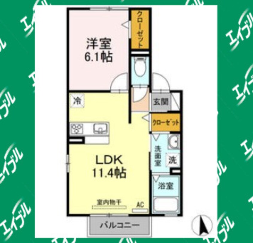 間取図 ミラコスタ