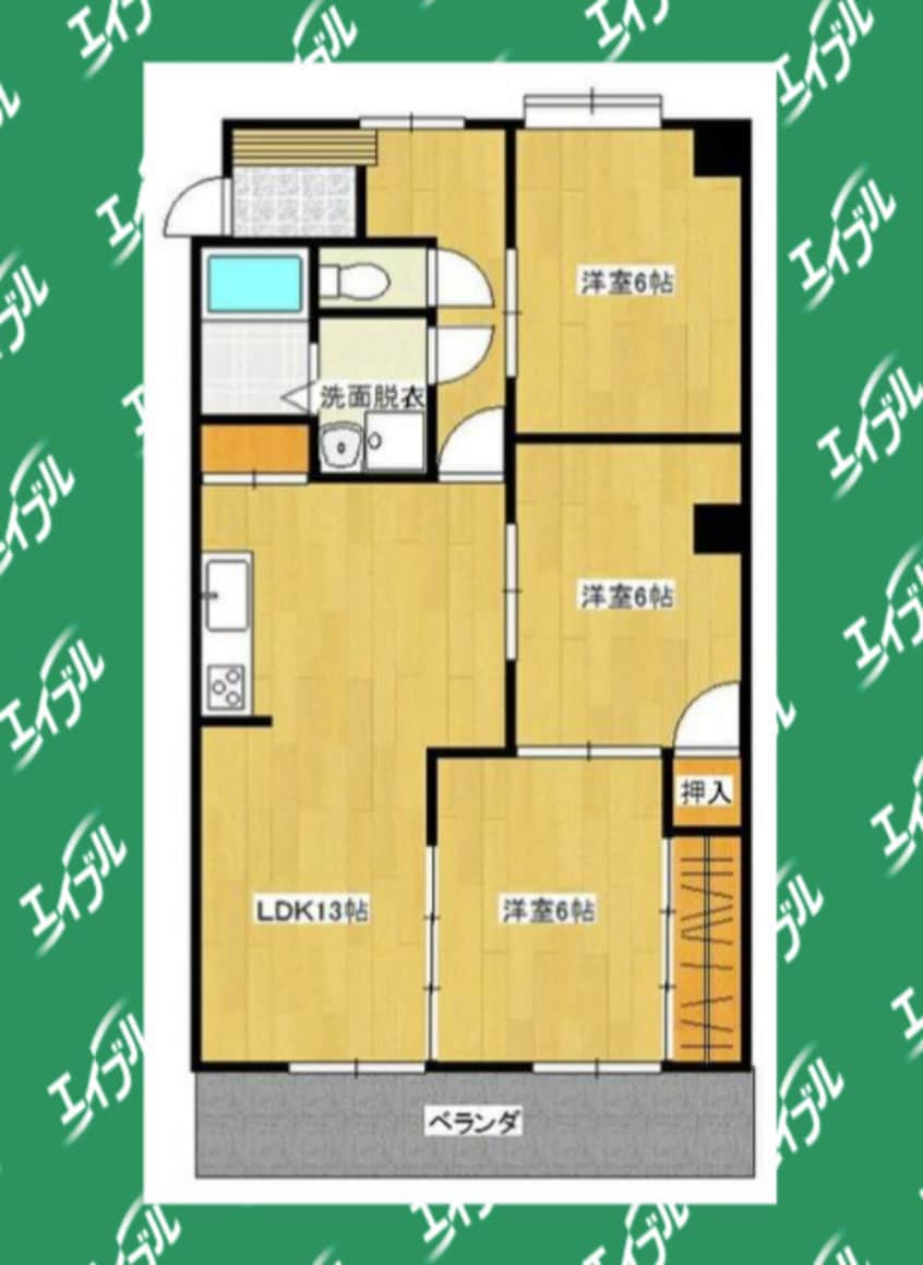 間取図 エミナンス弥富が丘