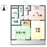 名古屋市営地下鉄桜通線/徳重駅 徒歩29分 1階 築33年 2Kの間取り