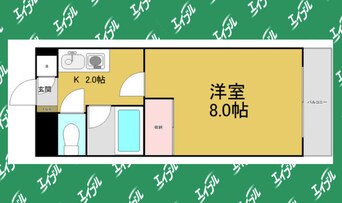 間取図 パークサイドいちかわ