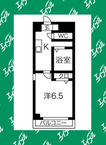 間取図 フォルトゥーナ荒畑