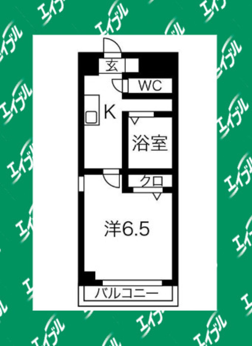 間取図 フォルトゥーナ荒畑