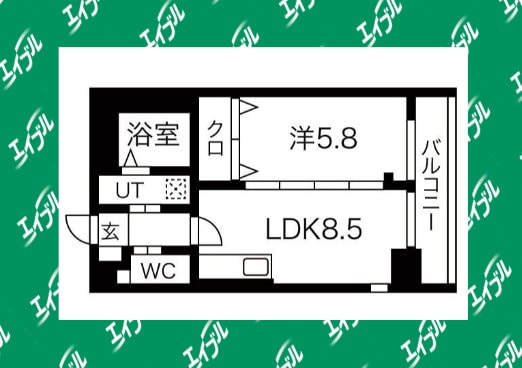 間取り図 Casa Lucia