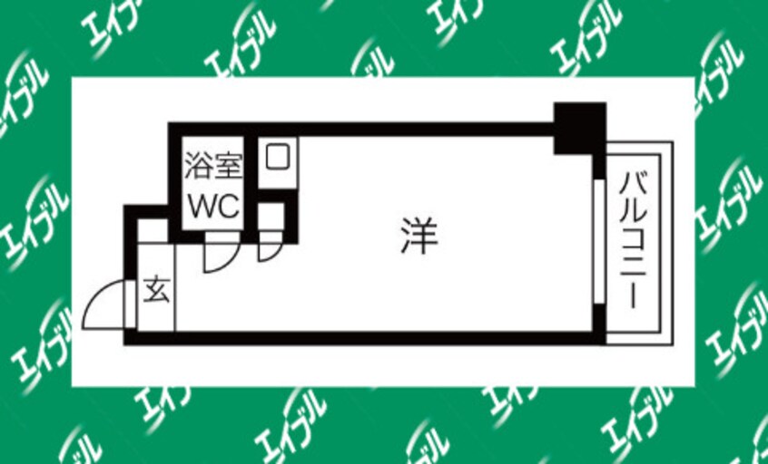間取図 サンハイツ喜多村