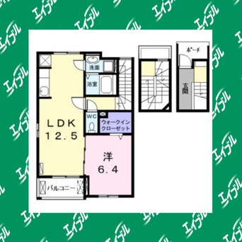 間取図 ラフレシール