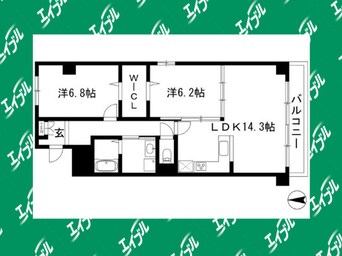 間取図 ラヴィータ泉