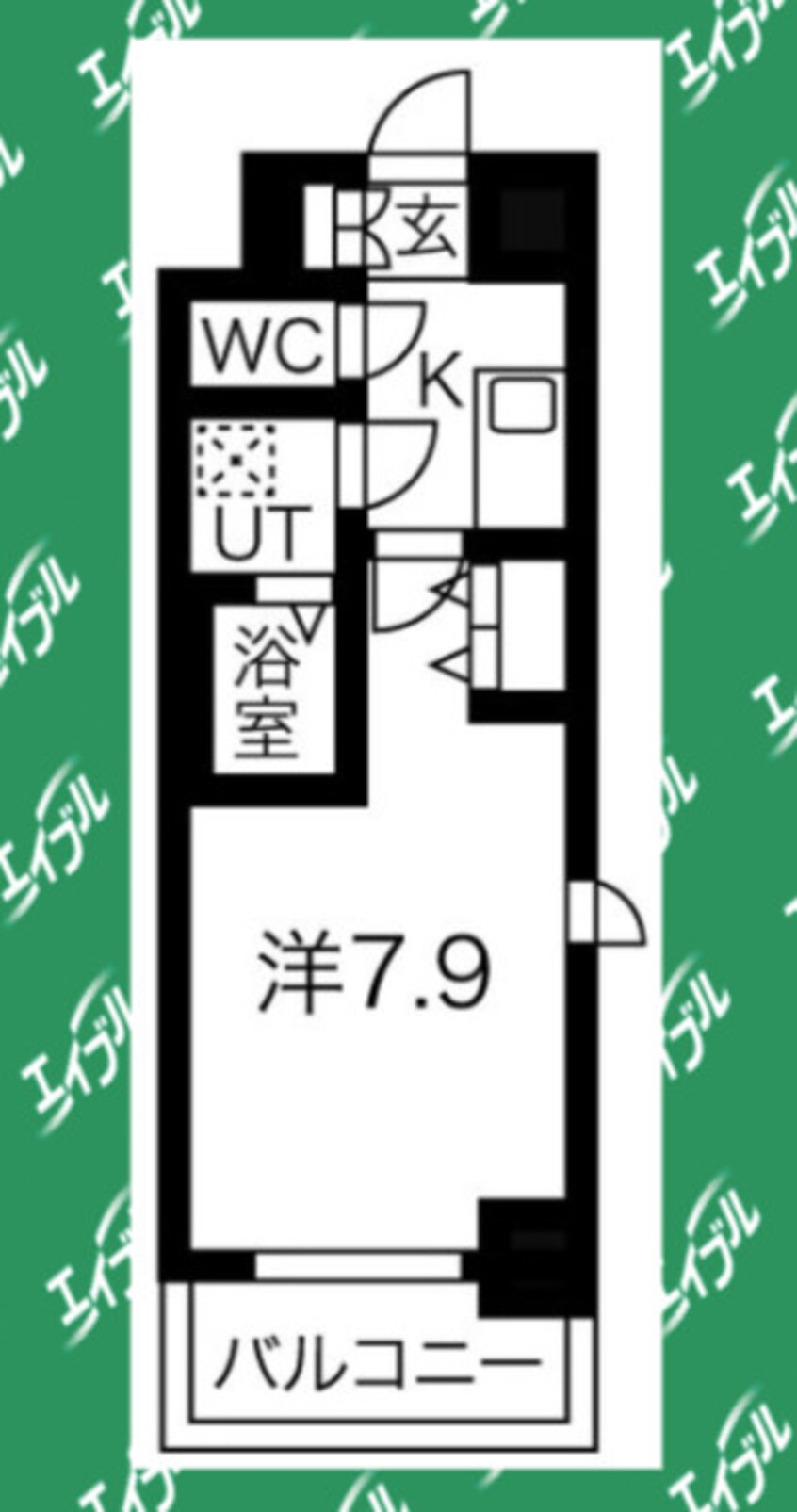 間取図 メイクス新栄