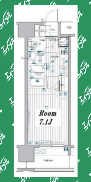 間取り図 メイクスデザイン鶴舞