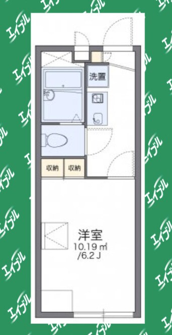 間取図 レオパレスマーフ
