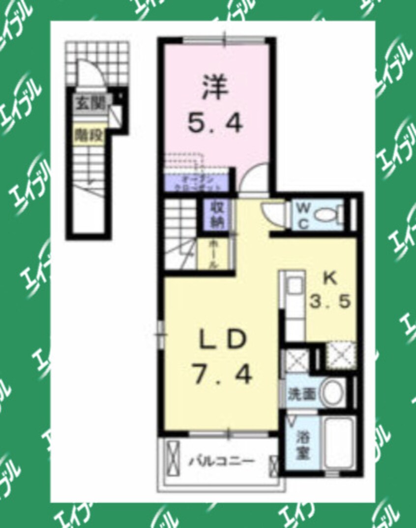 間取図 アニメート四季　Ⅱ