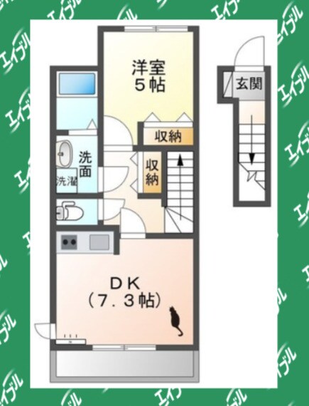 間取り図 ローズテラス