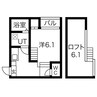 名鉄名古屋本線/桜駅 徒歩2分 2階 築7年 1Kの間取り