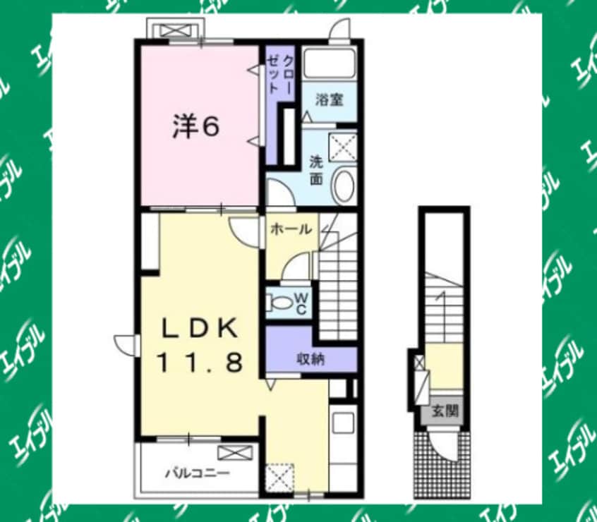間取図 アイリス