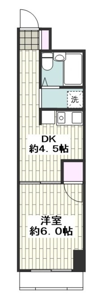 間取図 シーズンコート川間