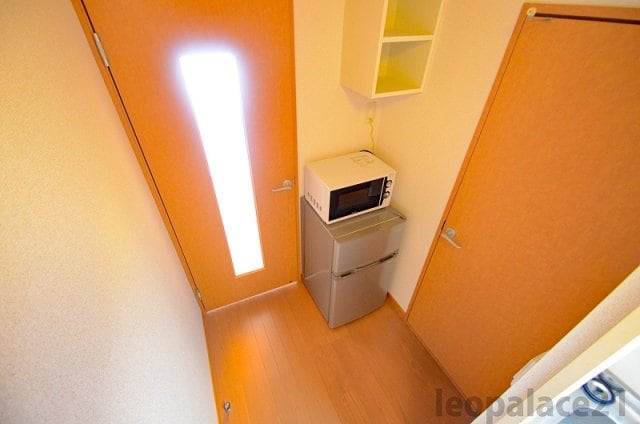 冷蔵庫・電子レンジ レオパレス上名和