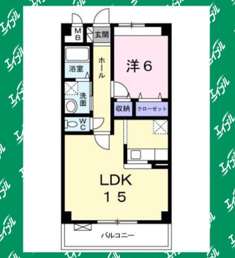 間取図 ヴェルセア