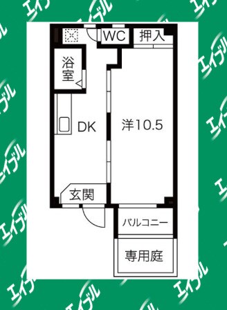 間取り図 ランドスクエア本陣