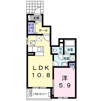 間取図 リルシア　Ⅰ