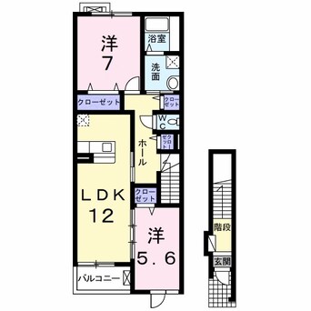 間取図 ベラ　フォンターナ