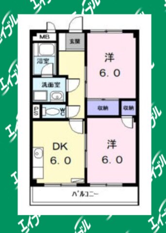 間取図 十王ハイツ