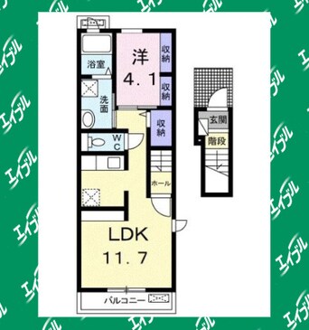 間取図 ハイネス