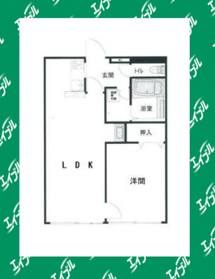 間取図 セントラルハイツ香呑